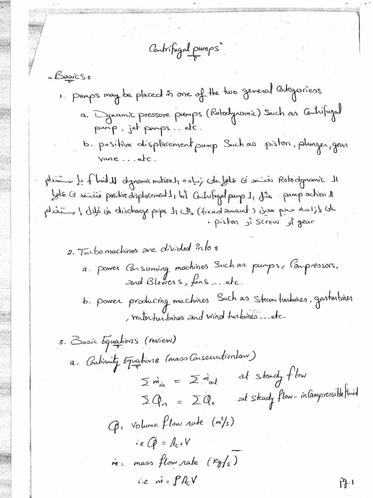 Centrifugal Pumps Problems PDF
