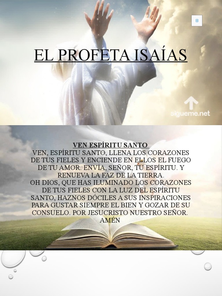 Power Point El Profeta Isaías Pdf Isaias David