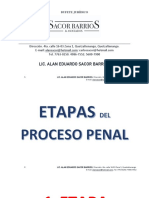 Clase Magistral. Etapas Del Proceso Penal