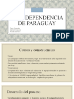 La Independencia de Paraguay