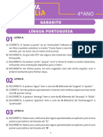 PROVA - ELEVA - EFI - 4º ANO - P3 - MULTIDISCIPLINAR - AL - 2022 - Resoluções