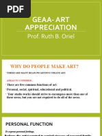 GEAA - Art Appreciation Lesson 1