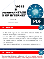 Advantages and Disadvantages of Internet