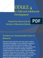 Research in Child and Adolescent Part 1