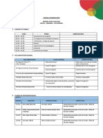 25 y 26 Julio AGENDA