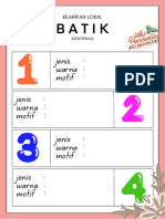 p5 Batik - Pertemuan 1