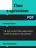 Grade 4 - Time Expressions