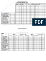 Daftar Nilai PJOK KELAS A