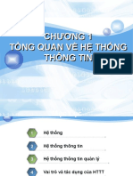 Tổng Quan Về Hệ Thống Thông Tin