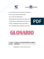 Glosario Ad. Financiera