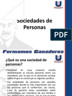 Sociedades de Personas