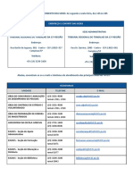 Telefones TRT15 - Gabinetes