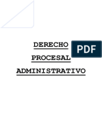 Resumen Procesal Administrativo Completo