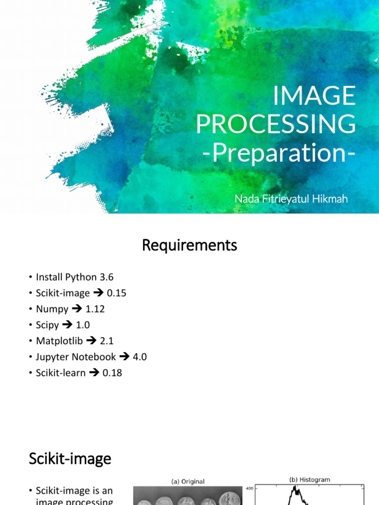 (1 - 1) Image Processing (Part 1) | PDF | Data Type | Computing