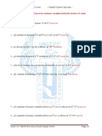 Resuelve Los Siguientes Ejercicios en Tu Cuaderno, Corrígelos Indicando El Error y La Razón de Tu Respuesta