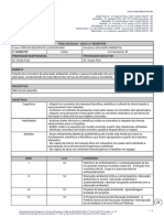 Plano de Ensino EDUCAÇÃO AMBIENTAL