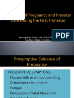 Prenatal Care and Diagnosis:Maternal Nutrition: Antenatal Surveillance and Risk Stratification During The 1st Trimester 2022