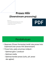 Proses Hilir - Downstream Process