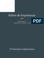 Fdas 4 Estilos de Arquitectura