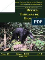 Revista Peruana de Biología v29n2 - Mayo Del 2022