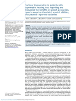 Cochlear Implantation in Patients With Asymmetric Hearing Loss