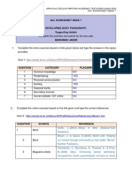 SCL Worksheet Week 7