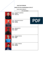 Daftar Pemain Futsal S2