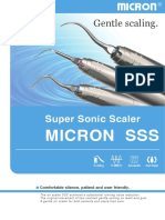 Micron SSS Super Sonic Scaler SSS Brochure