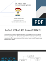 Laporan Hasil PKL Lapas Kelas Iib Payakumbuh