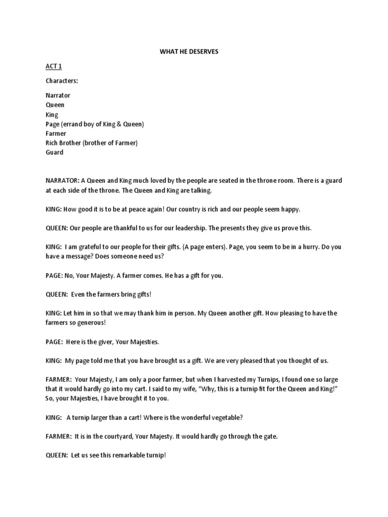 What He Deserves PDF