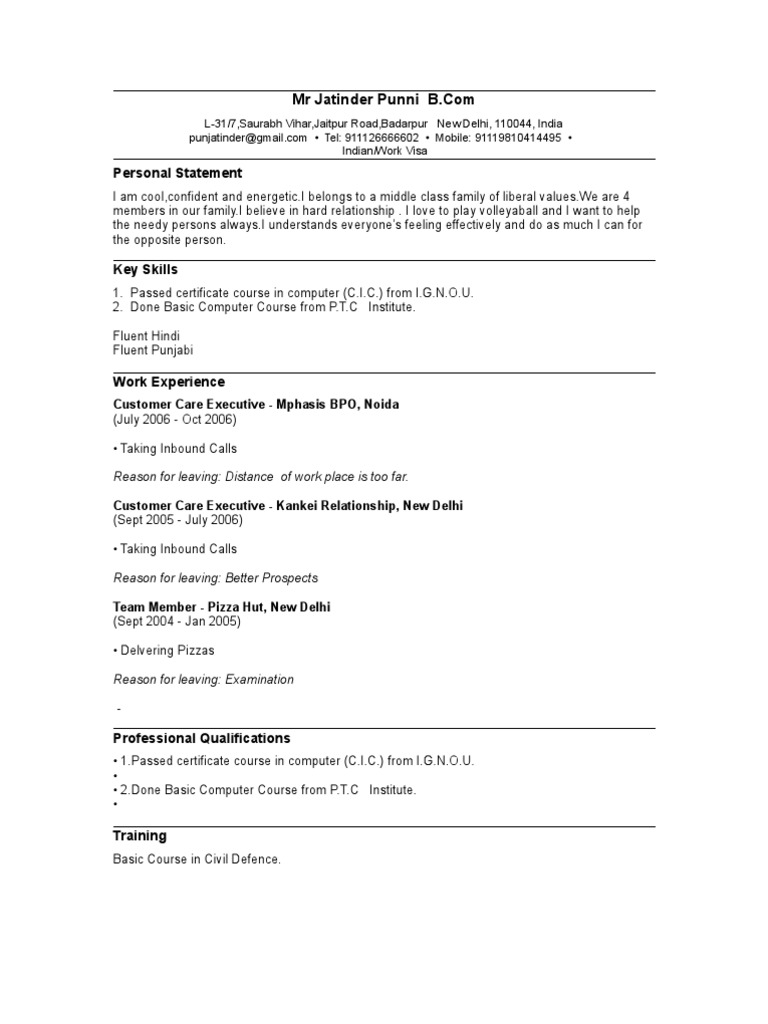 New CV | PDF
