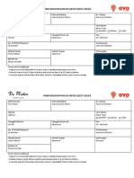 Form Registration Hotel Oyo