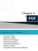 Unit 5 - Research Methodology (Research Design)