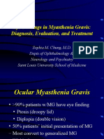 The Eyes and Myasthenia