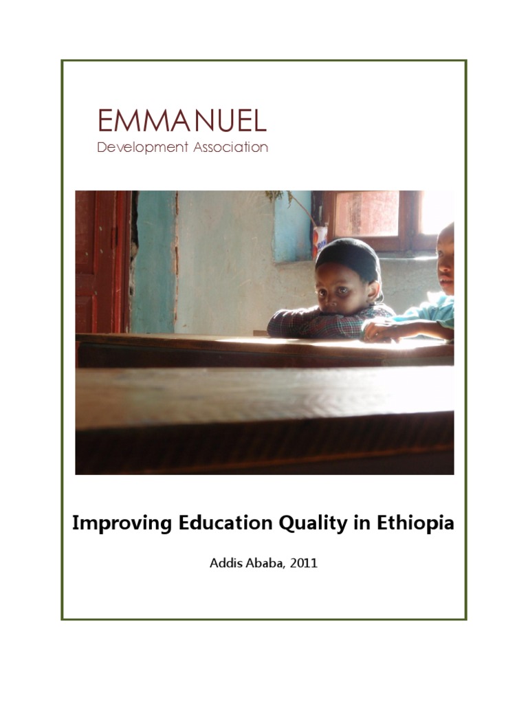 Education Quality in Ethiopia | PDF | Wellness