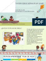 Plan de Area y de Clase Formato Docente