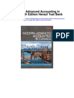 Modern Advanced Accounting in Canada 9th Edition Herauf Test Bank