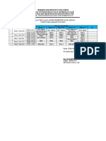 Jadwal Penilain Akhir Semester (Pas) 2023