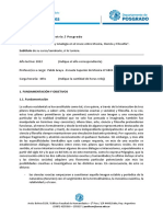 Programa Curso Metáfora y Analogía en El Cruce Entre Música, Ciencia y Filosofía