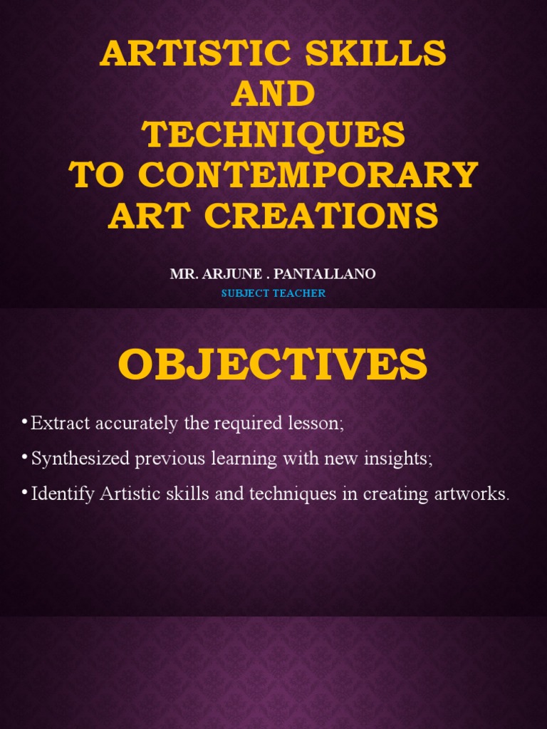 Artistic skills and techniques to contemporary arts pdf printmaking