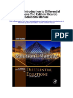 Modern Introduction To Differential Equations 2nd Edition Ricardo Solutions Manual