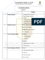 Grade 10 UT-2 Syllabus