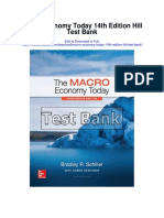 Macro Economy Today 14th Edition Hill Test Bank