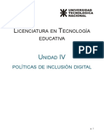 LTE - Tecnologia y Desarrollo - Unidad 4 - 2022