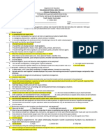 4th PT (TQ'S) With Answer