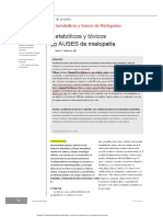 Causas Metabólicas y Tóxicas de Mielopatías