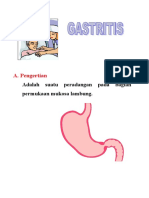 A. Pengertian: Adalah Suatu Peradangan Pada Bagian Permukaan Mukosa Lambung