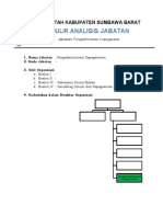 Anjab Pengadministrasi Kepegawaian