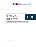 Resumen Ejecutivo Informe Proceso de Eleccion de Magistrados Anio 2009