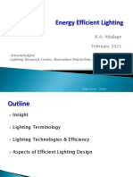 Energy Efficient Lighting - Feb 2021